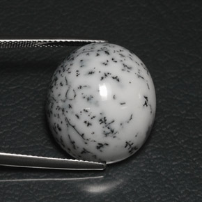 Ágata dendrítica multicolor natural de 21,31 ct, corte óvalo, opaco