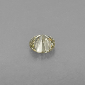 Diamante Champán natural de 0.22 ct, Corte Redondo, VVS-VS