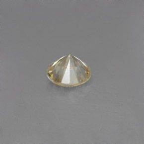 Diamante Champán natural de 0.18 ct, Corte Redondo, VS
