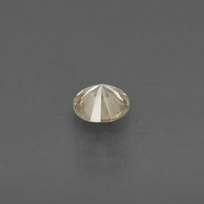 Diamante Champán natural de 0.17 ct, Corte Redondo, VS