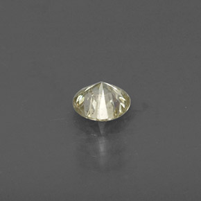 Diamante amarillo natural de 0,20 ct, corte redondo, VS