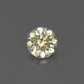 Diamante Elegante Champagne natural de 0.15 ct, Corte Redondo, VS