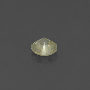 Diamante amarillo natural de 0,20 ct, corte redondo, VS