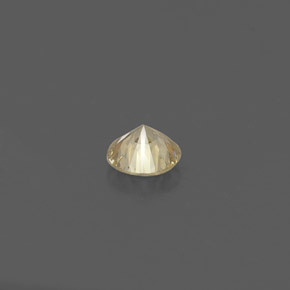 Diamante Elegante Champagne natural de 0.13 ct, Corte Redondo, VS