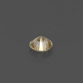 Diamante Champán natural de 0.17 ct, Corte Redondo, VS