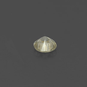Diamante amarillo natural de 0,15 ct, corte redondo, VS
