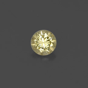 Diamante Champán natural de 0.21 ct, Corte Redondo, VS