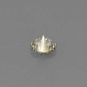 Diamante Champán natural de 0.19 ct, Corte Redondo, VS
