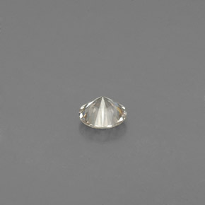 Diamante Champán natural de 0.10 ct, Corte Redondo, VS