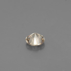 Diamante marrón natural de 0,15 ct, corte redondo, VS