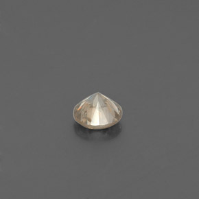 Diamante amarillo natural de 0,17 ct, corte redondo, VS