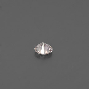 Diamante Champán natural de 0.08 ct, Corte Redondo, VS