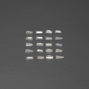 Gemas de Diamante Blanco natural de  ct, Forma elegante, SI