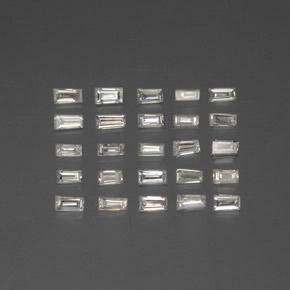 Gemas de diamante blanco natural de 0,43 ct, forma elegante, SI