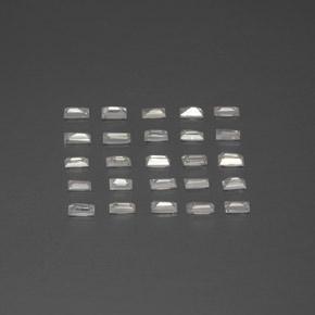 Gemas de diamante blanco natural de 0,43 ct, forma elegante, SI
