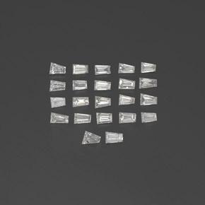 Gemas de diamante blanco natural de 0,54 ct, forma elegante, SI