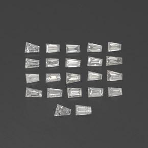 Gemas de diamante blanco natural de 0,54 ct, forma elegante, SI