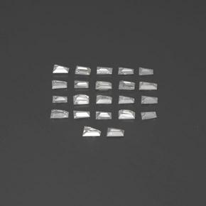 Gemas de diamante blanco natural de 0,54 ct, forma elegante, SI
