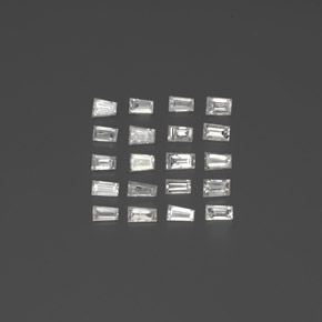 Gemas de Diamante Blanco natural de  ct, Forma elegante, SI