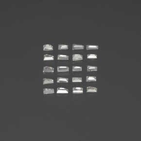 Gemas de diamante blanco natural de  ct, forma elegante, SI