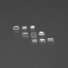 Gemas de Diamante Blanco natural de  ct, Corte Baguette, SI