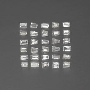Gemas de diamante blanco natural de 0,64 ct, forma elegante, SI