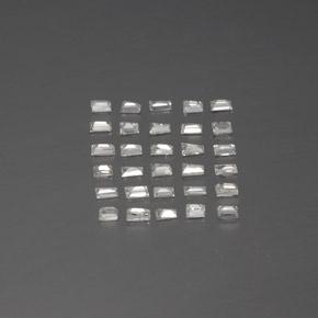 Gemas de diamante blanco natural de 0,64 ct, forma elegante, SI