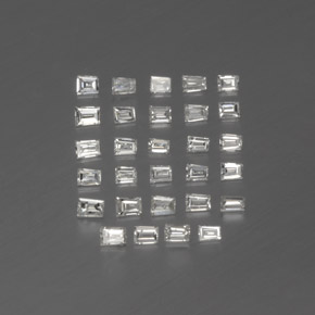 Gemas de diamante blanco natural de  ct, forma elegante, SI