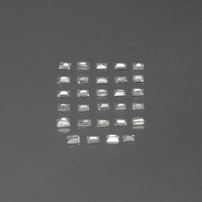 Gemas de diamante blanco natural de  ct, forma elegante, SI