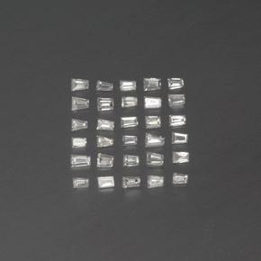Gemas de diamante blanco natural de 0,42 ct, forma elegante, SI