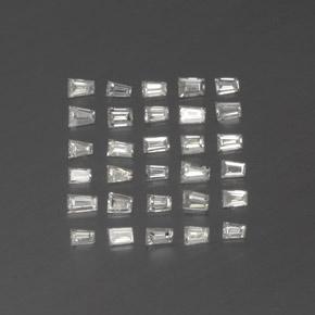 Gemas de diamante blanco natural de 0,42 ct, forma elegante, SI
