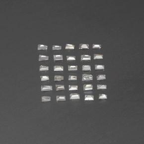 Gemas de diamante blanco natural de 0,42 ct, forma elegante, SI
