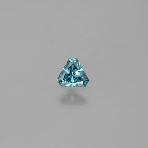 Diamante Azul natural de 0.14 ct, Trillón, SI