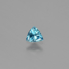 Diamante azul natural de 0,17 ct, trillón, SI