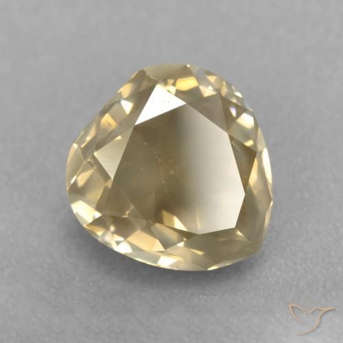 2.49ct Natural Coñac Diamante, En forma de pera, SI