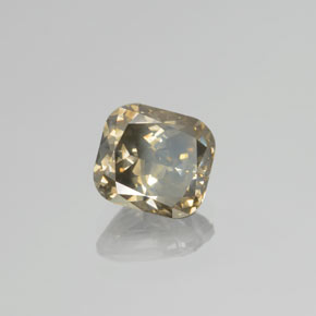 Diamante amarillo natural de 1,78 ct, corte cojín, SI