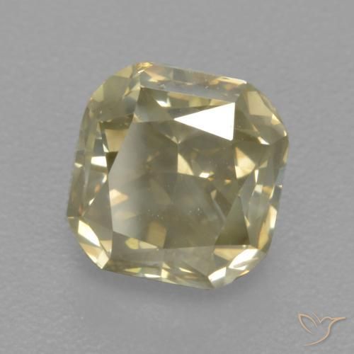 Diamante Champán natural de 1.81 ct, Corte Octágono / Esmeralda, SI