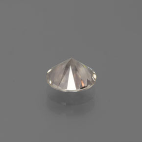 Diamante oro natural de 1,01 ct, corte redondo, SI