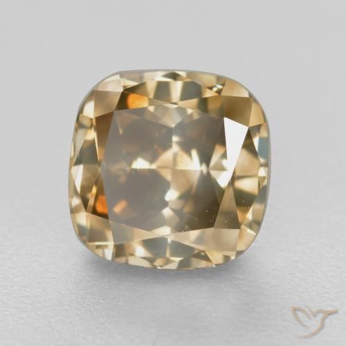 1.51ct Natural Coñac Diamante, Forma Cojín, SI