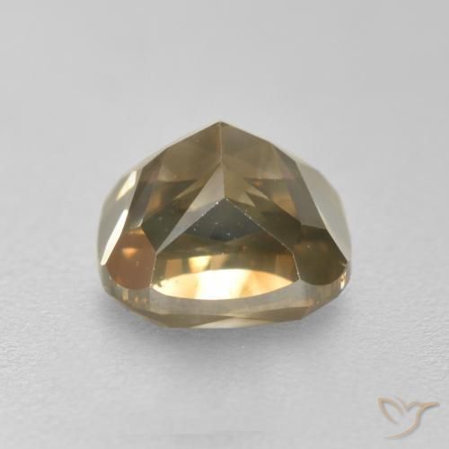 Diamante Coñac natural de 1.51 ct, Forma Cojín, SI