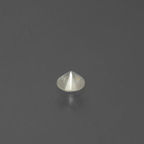 Diamante Champán natural de 0.14 ct, Corte Redondo, SI