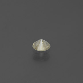 Diamante amarillo natural de 0,18 ct, corte redondo, SI