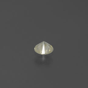 Diamante oro natural de 0,18 ct, corte redondo, SI