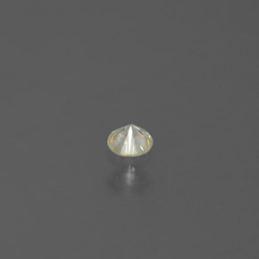 Diamante amarillo natural de 0,07 ct, corte redondo, SI