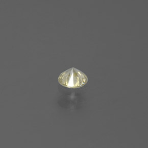 Diamante Champán natural de 0.11 ct, Corte Redondo, SI