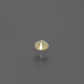 Diamante Champán natural de 0.08 ct, Corte Redondo, SI