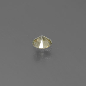 Diamante Champán natural de 0.13 ct, Redondo, SI