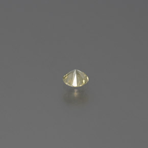 Diamante Champán natural de 0.11 ct, Corte Redondo, SI