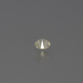 Diamante Champán natural de 0.11 ct, Corte Redondo, SI