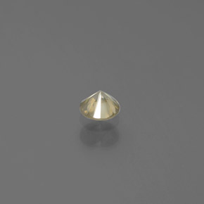 Diamante Champán natural de 0.17 ct, Redondo, SI